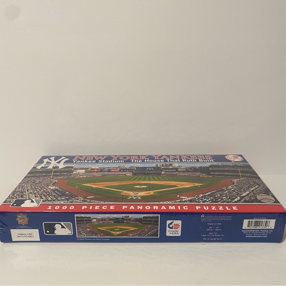 MasterPieces MLB New York Yankees Stadium Panoramic Puzzle 1000 Piece NE… - Picture 8 of 12